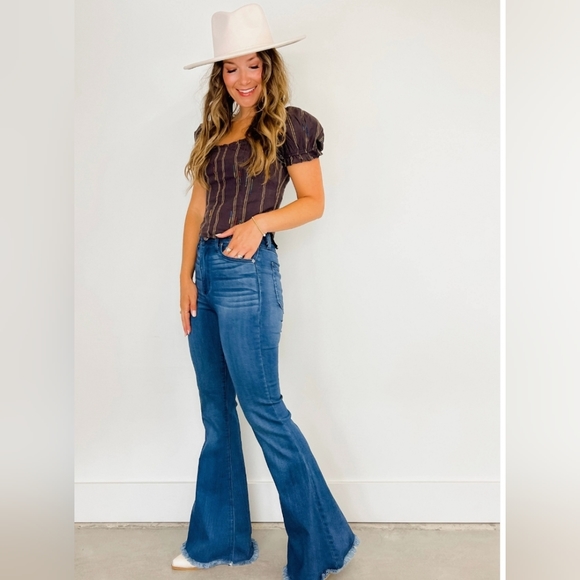 NWT $78 FP Seratonin Corset Top in Expresso Bean Size Small - Picture 3 of 14